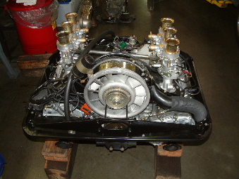 Highly modified project 911 engine