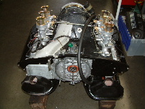 Highly modified project 911 engine