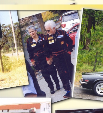 Mr. and Mrs. Marvin at a Ferrari Club event.