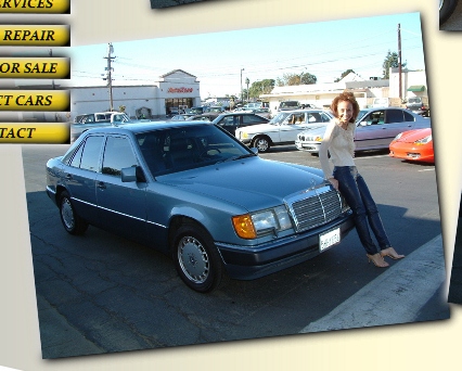 Yvette's 1990 Mercedes 300E