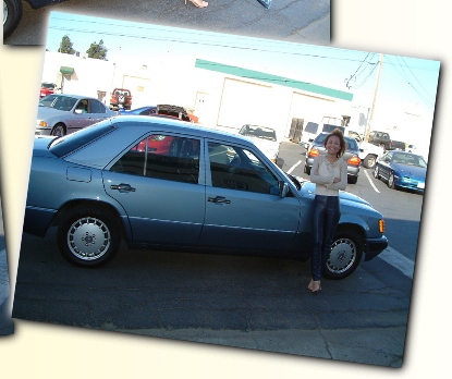 Yvette's 1990 Mercedes 300E